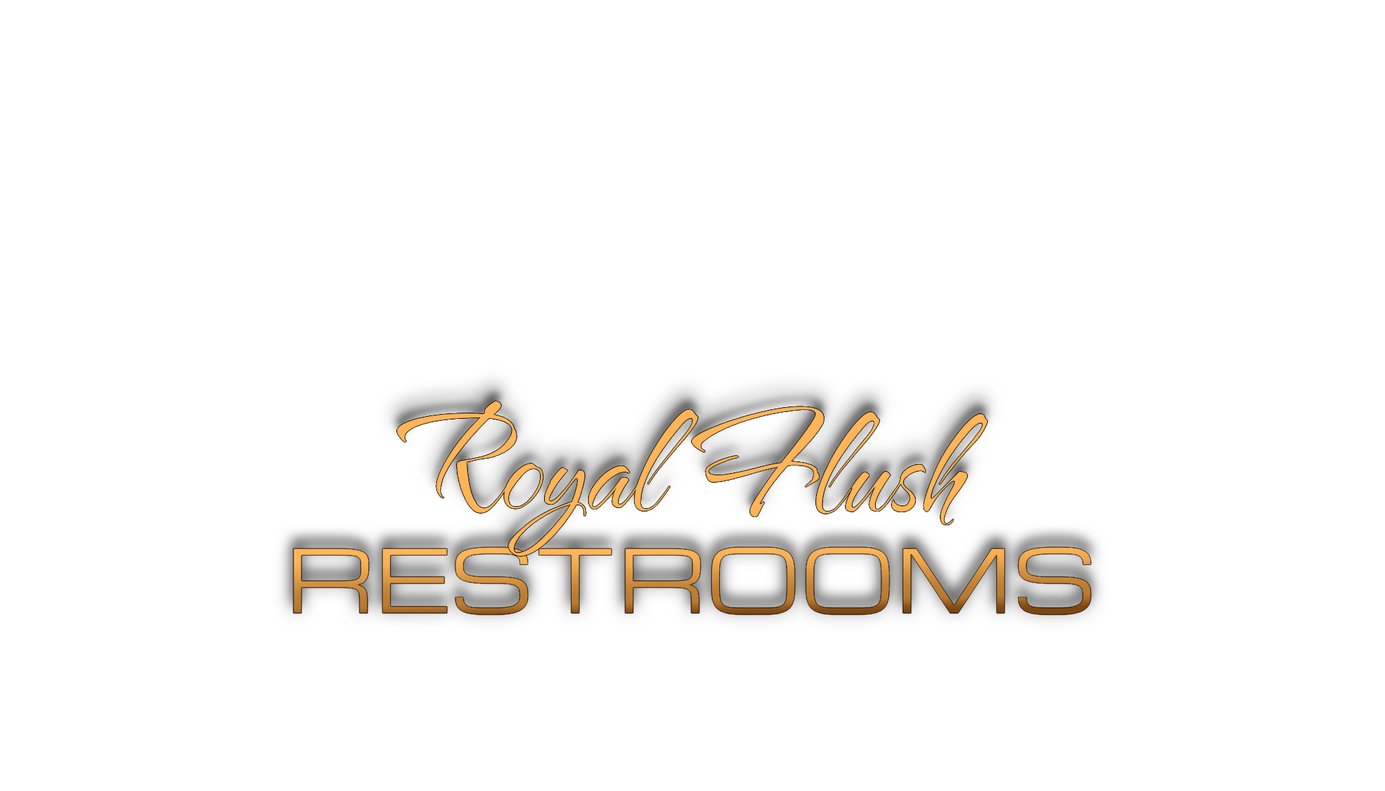 TEXT ONLY ROYAL FLUSH RR BLACK BG